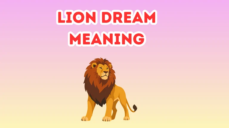 Lion Dream Meaning