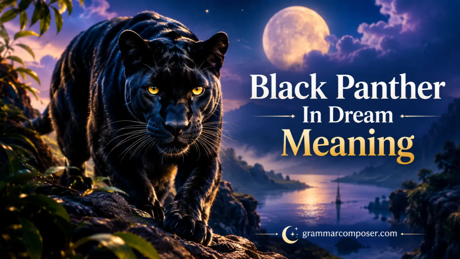 Black Panther In Dream Meaning