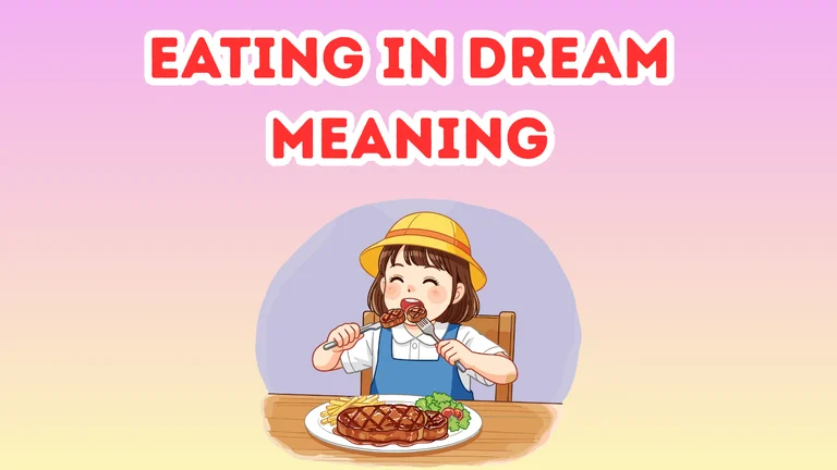 Eating In Dream Meaning