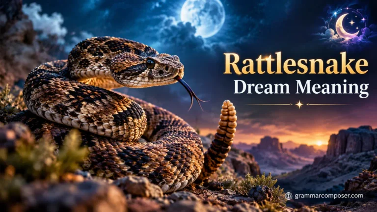 Rattlesnake Dream Meaning